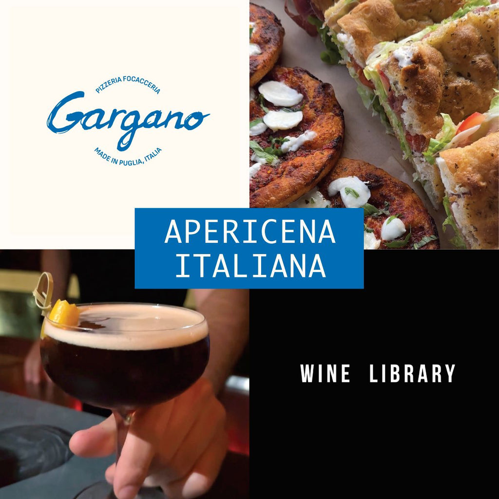 Gargano Pizzeria × Wine Library 7th April